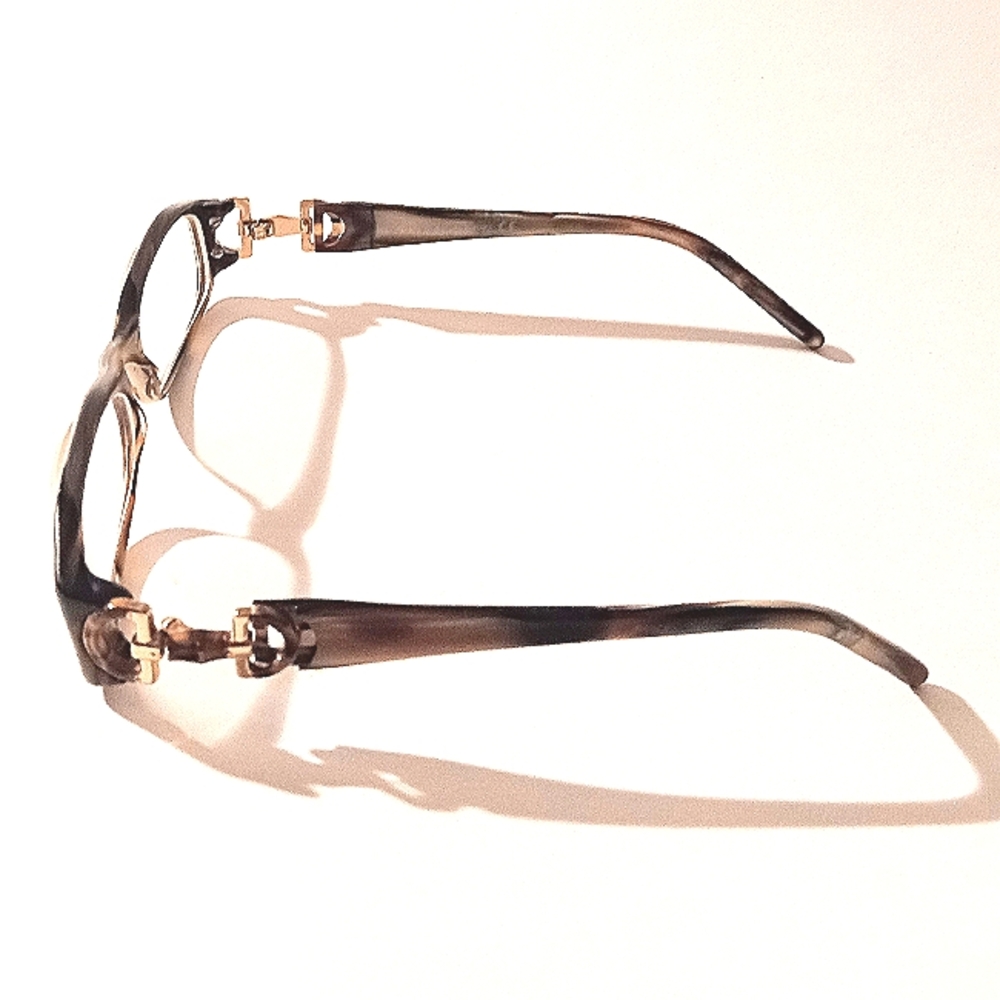 Gucci Women's Eyeglasses GG 3009 SVF Pearl Tortoise Oval Rectangle Frames
